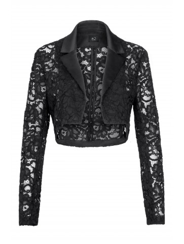 Short lace blazer